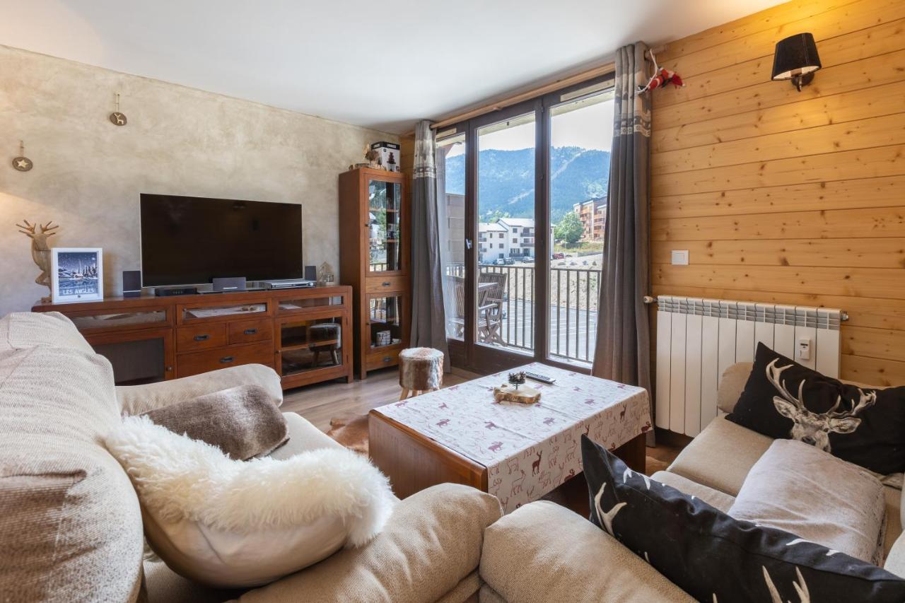 Apartamento Le Repaire Du Cerf - Triplex Avec Balcon Les Angles  Exterior foto